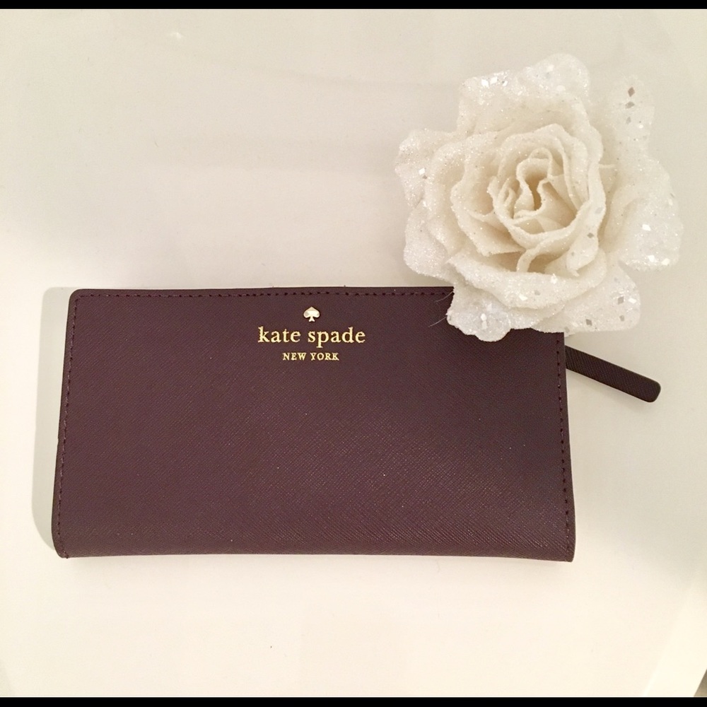 Kate Spade Mahogany Wallet